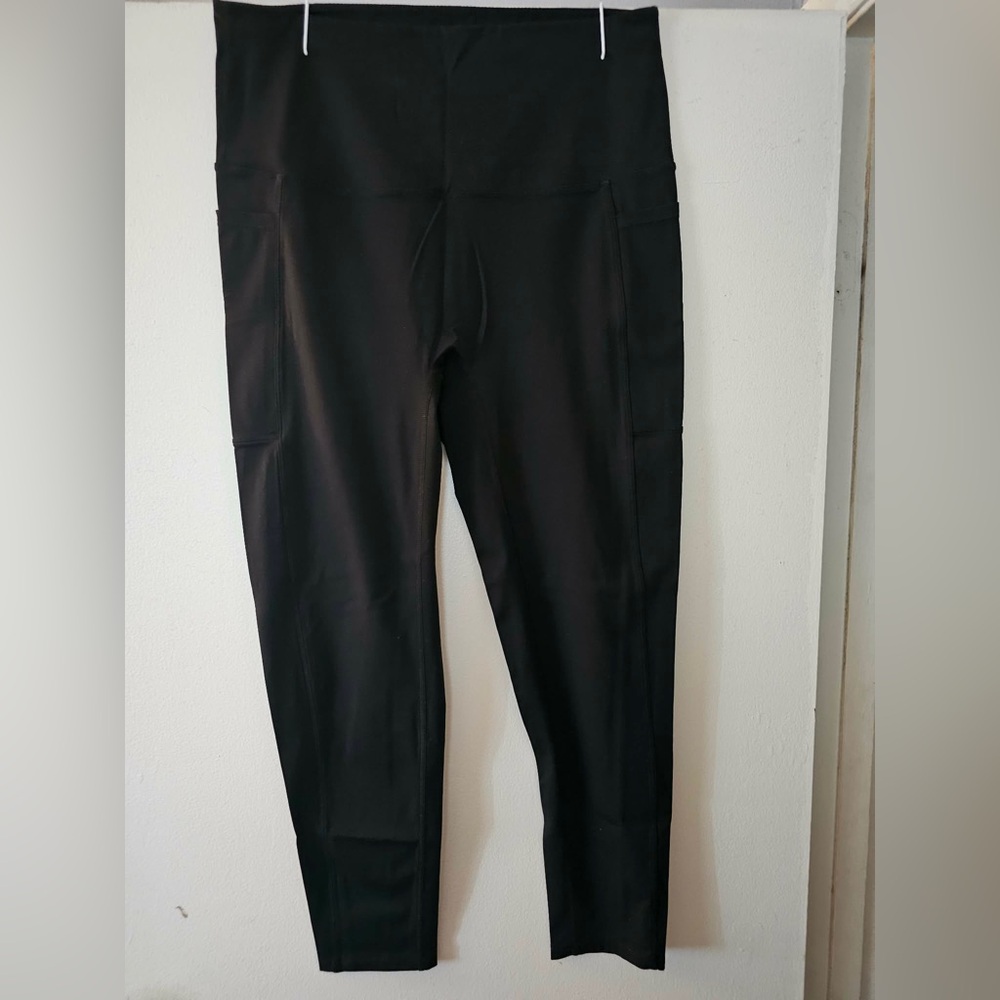 Black High-Waisted Leggings